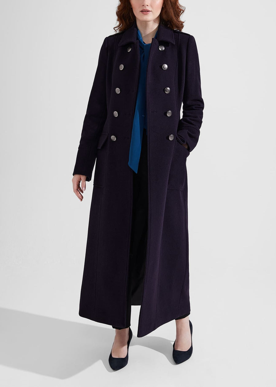 Hobbs navy romy on sale coat