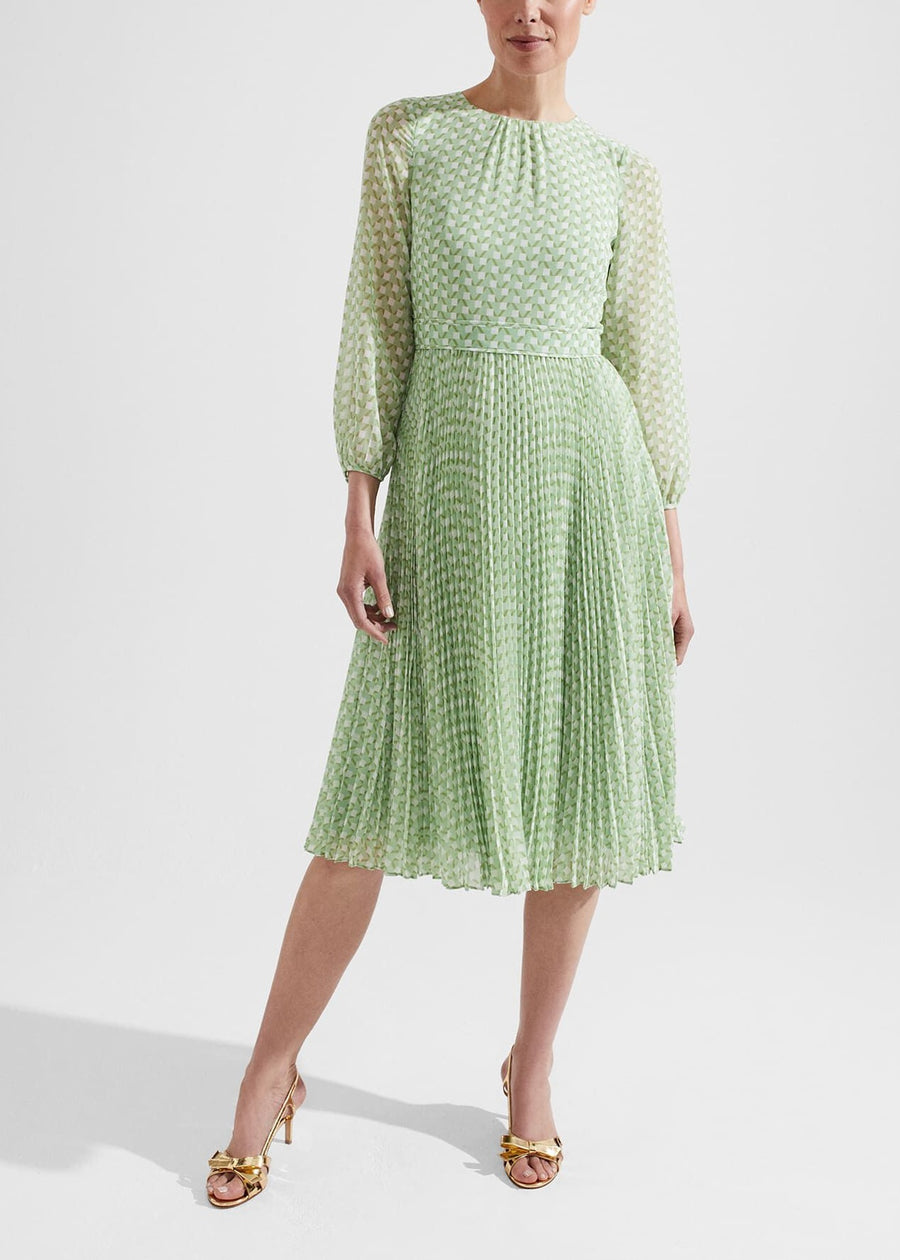 Salma Dress 0223/5000/9022l00 Green-Multi