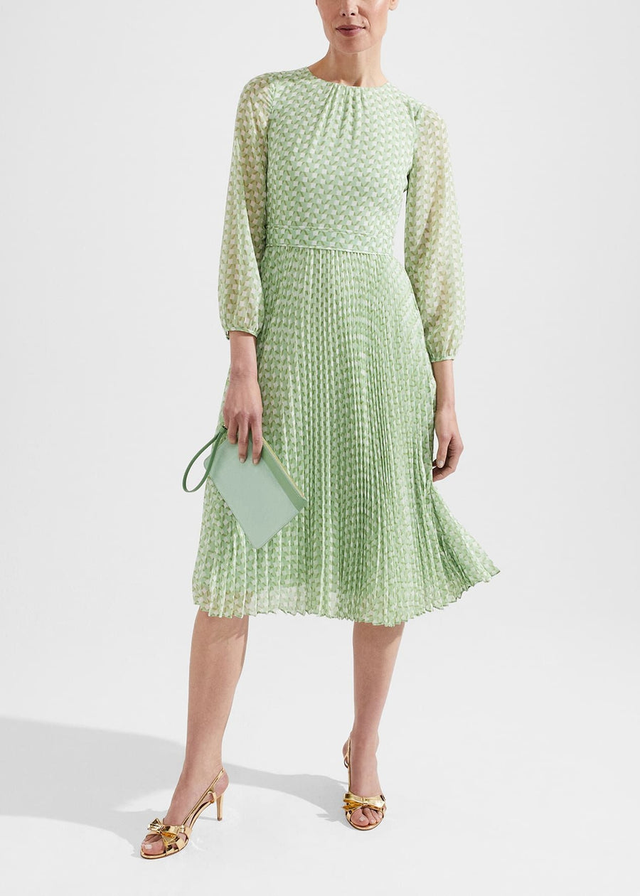 Salma Dress 0223/5000/9022l00 Green-Multi