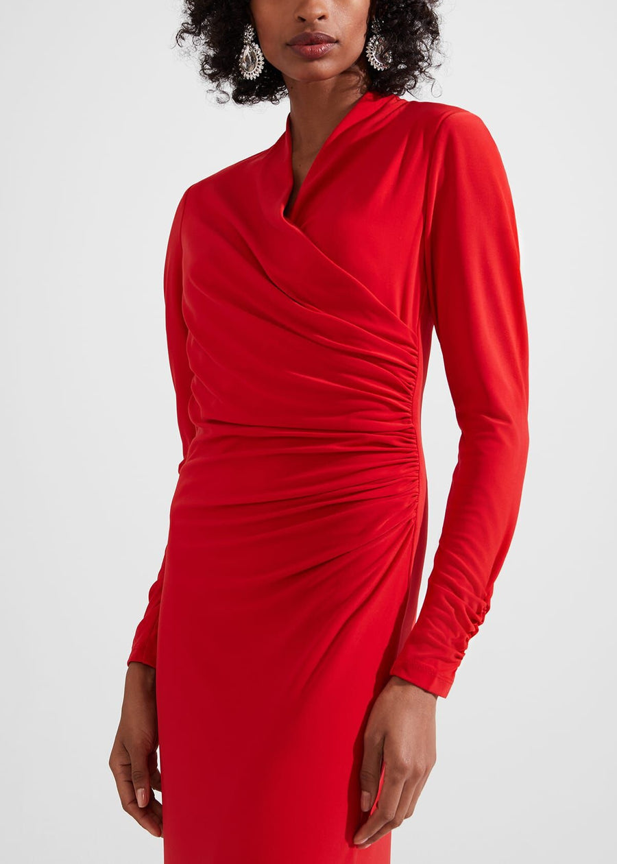 Vida Dress 0223/5992/9845l00 Garnet-Red
