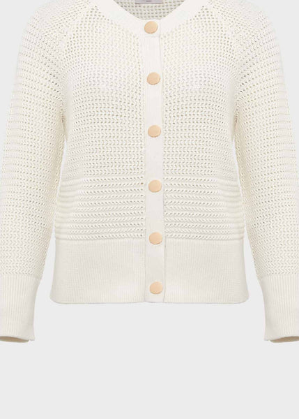 Florentina Cardigan 0223/9293/1144l00 Ivory – RUE MADAME