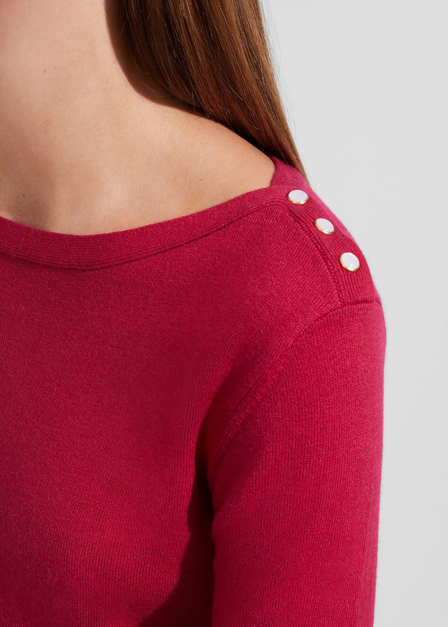 Petula Sweater 0223/9450/3072l00 Berry-Red