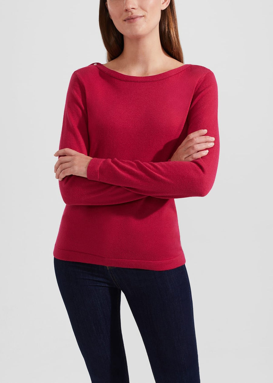 Petula Sweater 0223/9450/3072l00 Berry-Red