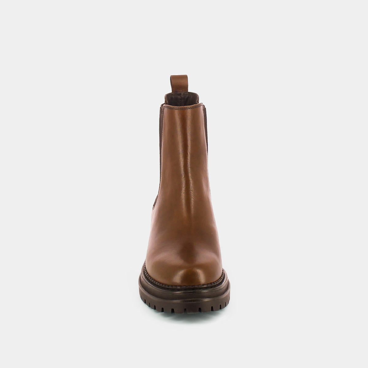 JONAK | Adalard  Ankle Boot - Notched Sole Cognac