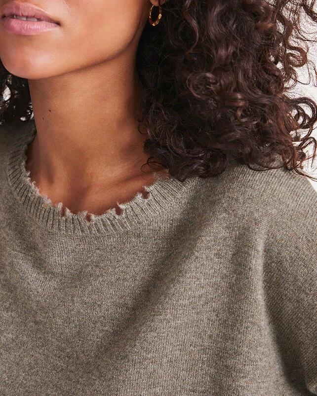 Pullover Mela Kaki-Chine