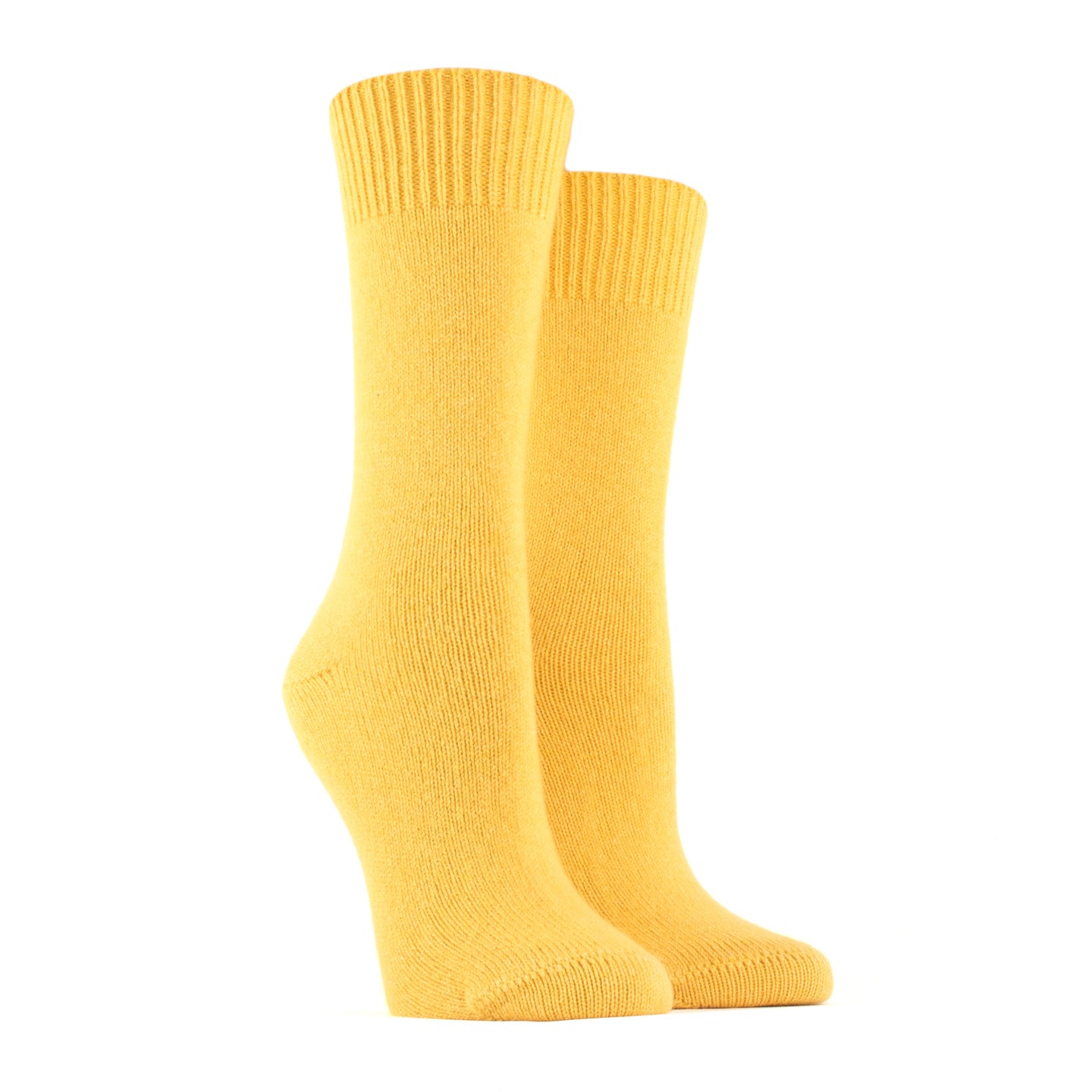 Merino Wool and Cashmere Socks 710-Papaye - RUE MADAME | BOUTIQUE PARISIENNE