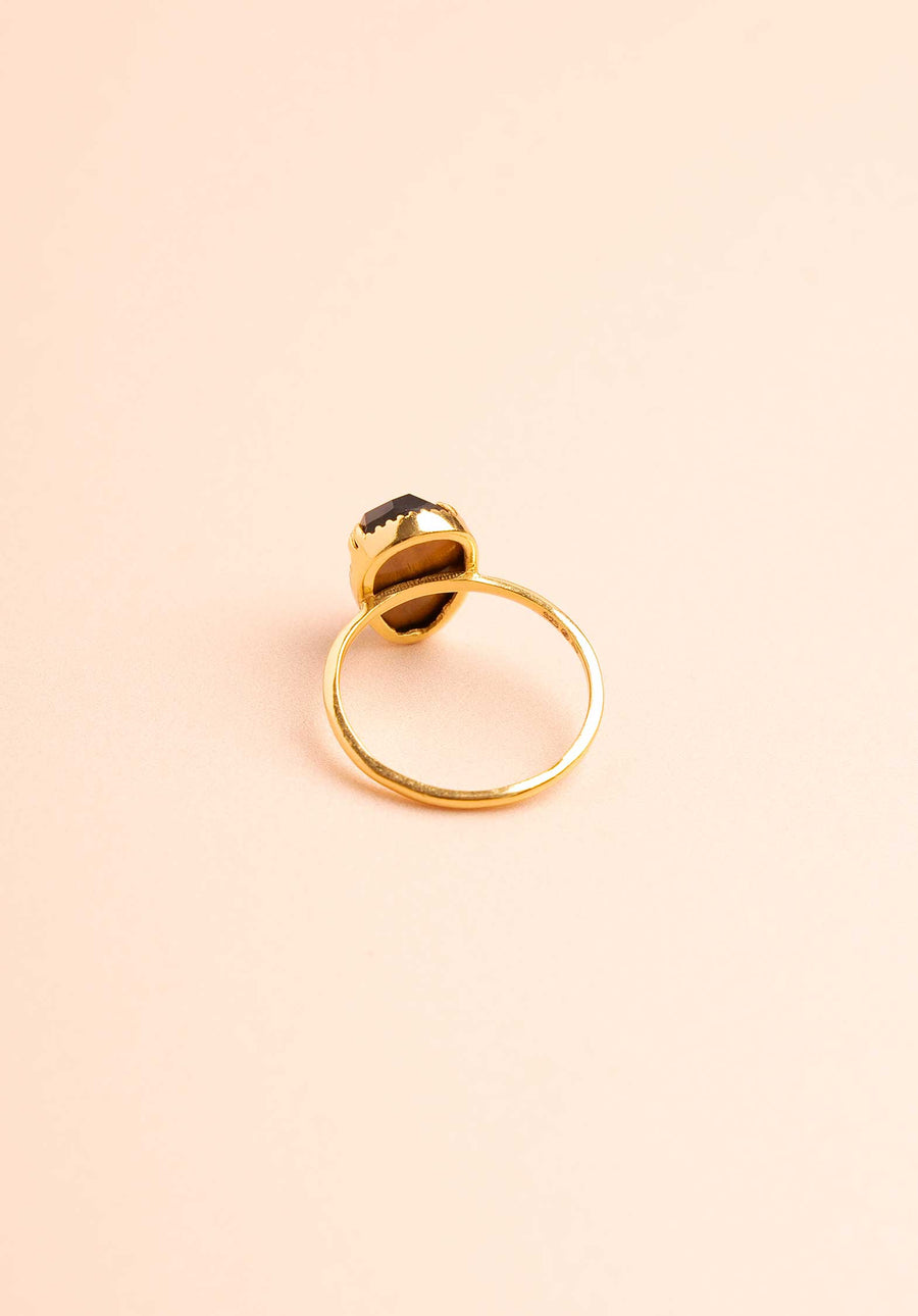 Ring P Ring 4543 4-Peach-Moonstone