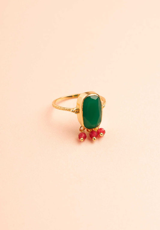 Ring K Ring 4418 15-Green-Agate