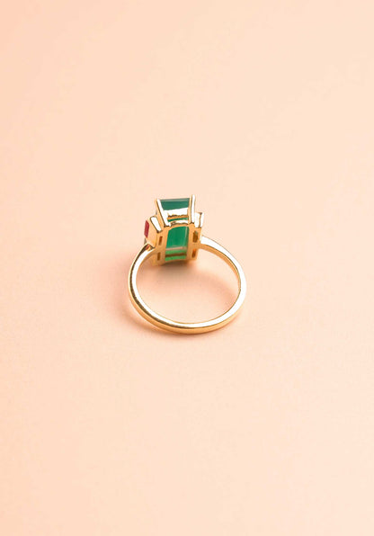 Ring Pp Ring 4469 15-Green-Agate