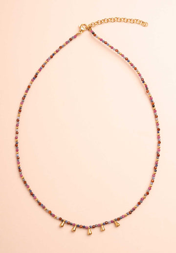 Necklace I Collier 3 I Collier 33007 14-Ruby