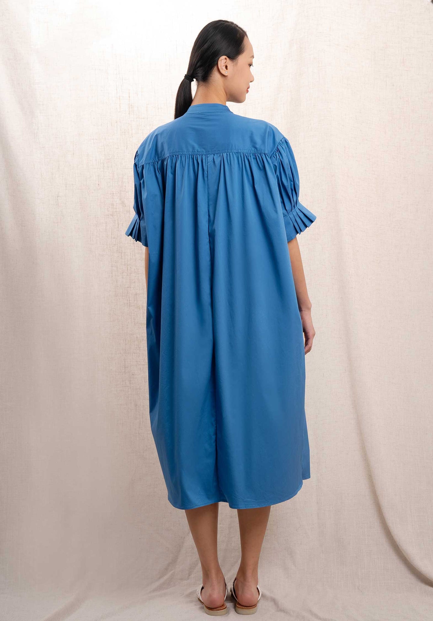 Dress Kc848 Bleu-Royal