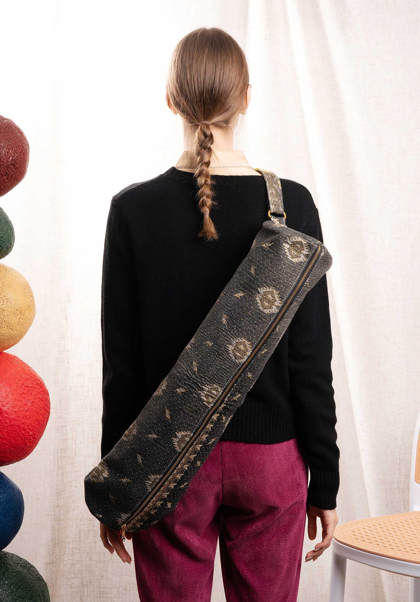 Mini Bag Yoga Bag Kantha Multi