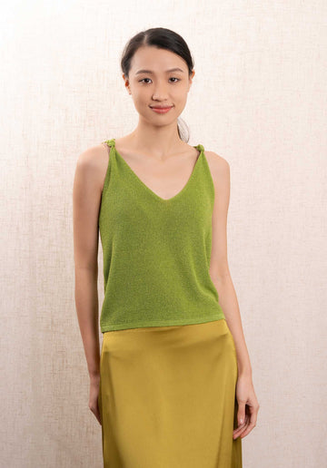 Blouse Girolle Knitted 42-Olive