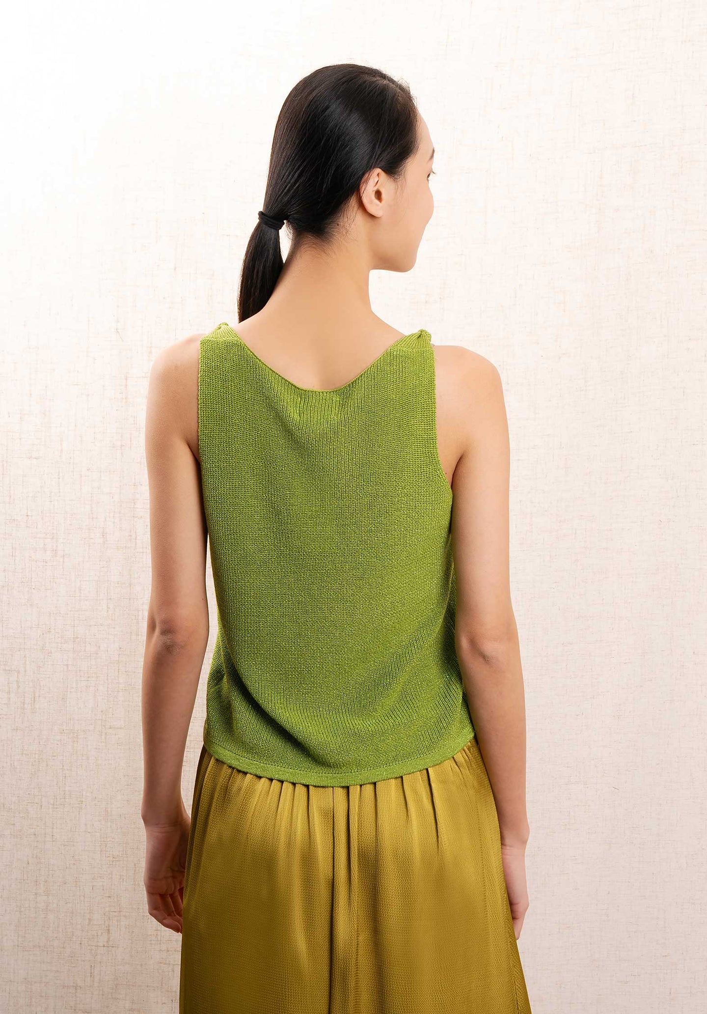 Blouse Girolle Knitted 42-Olive