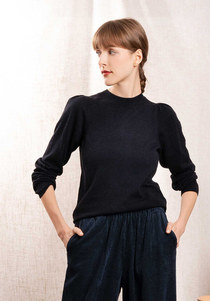 Pullover Malorine Bamv518 04-Black