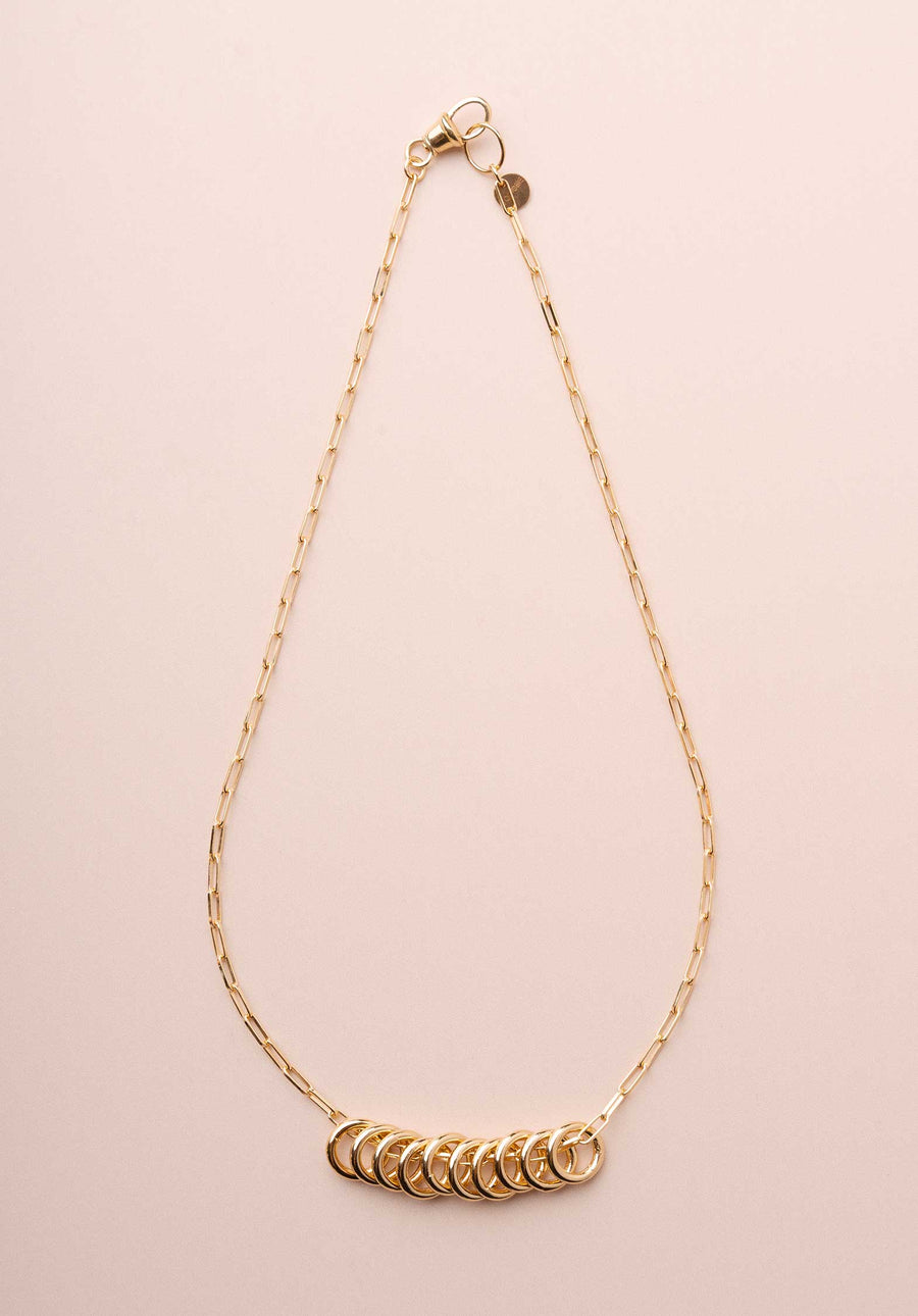 Necklace Shake Argent-Dore-Or