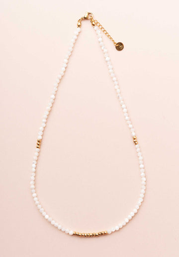 Necklace Maiva Collier Nacre-Blanche