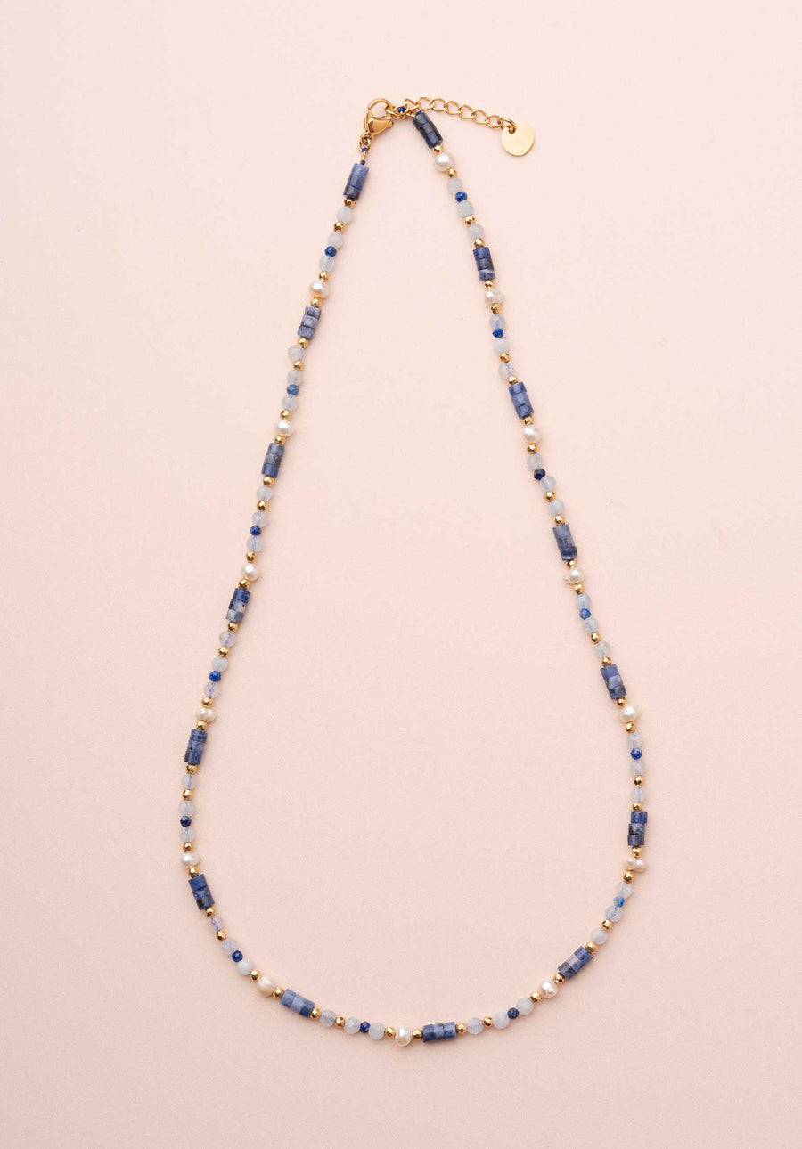 Necklace Olyte Collier Bleu