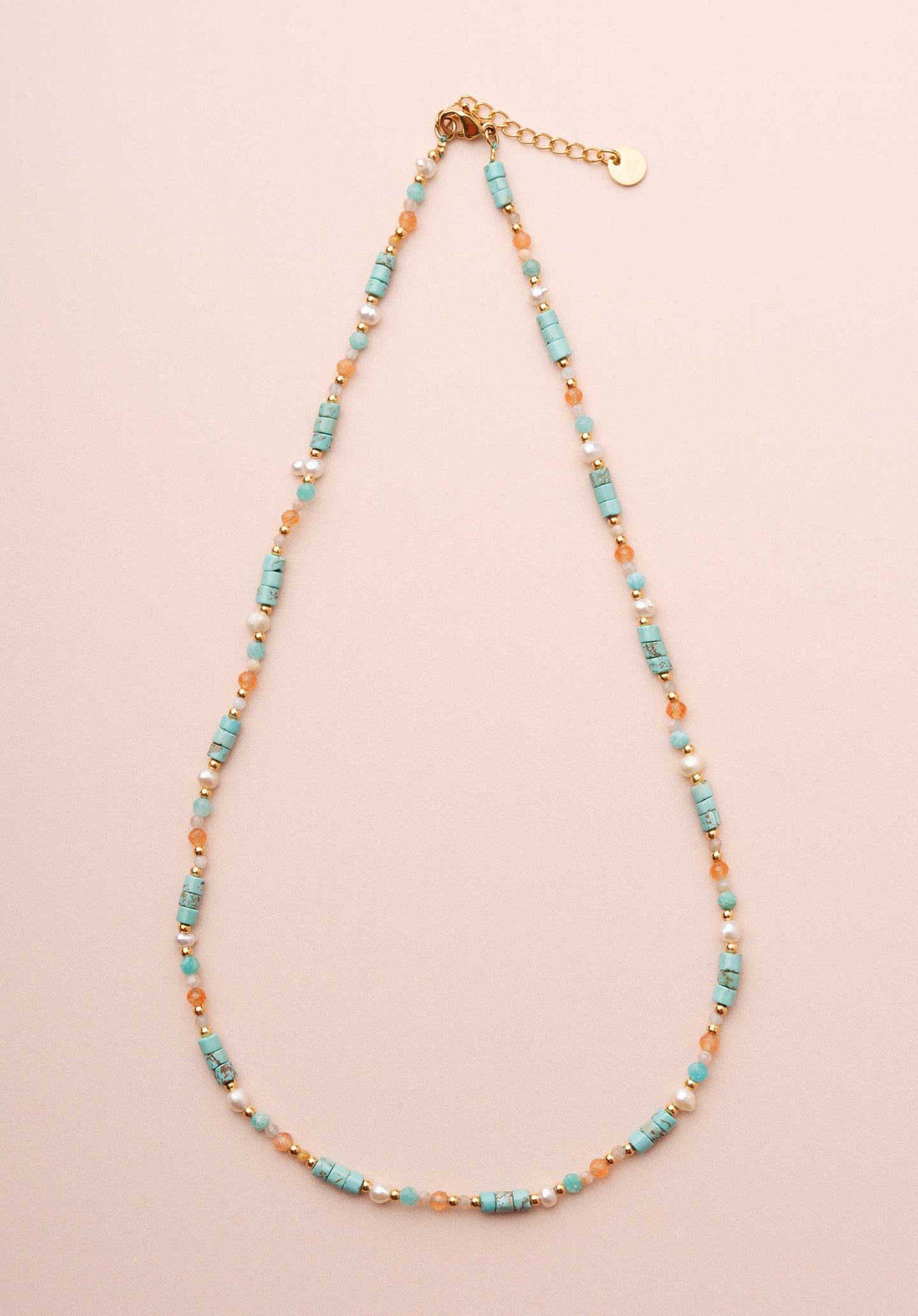 Necklace Olyte Collier Turquoise