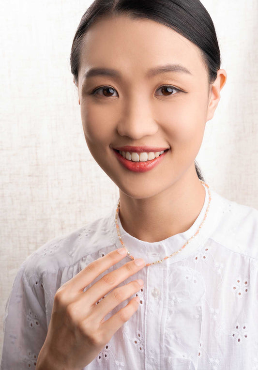 Necklace Hippolyte Collie Beige