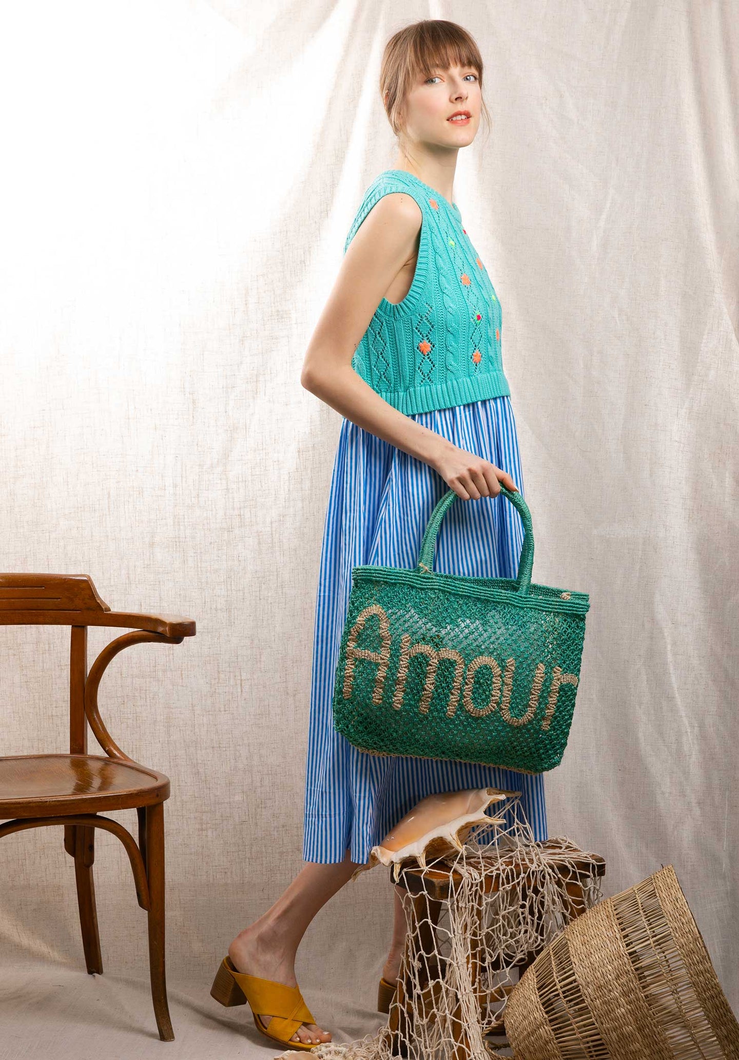 Bag Amour Small Aqua