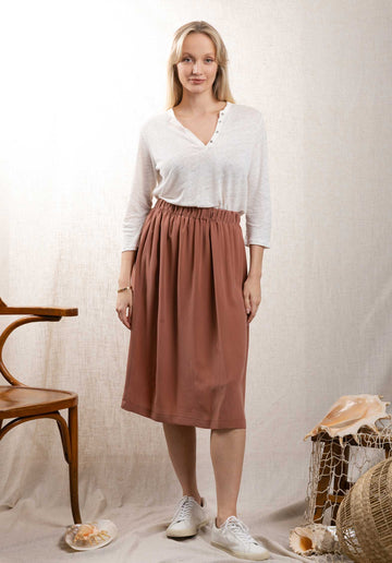 Skirt Elise Terracota