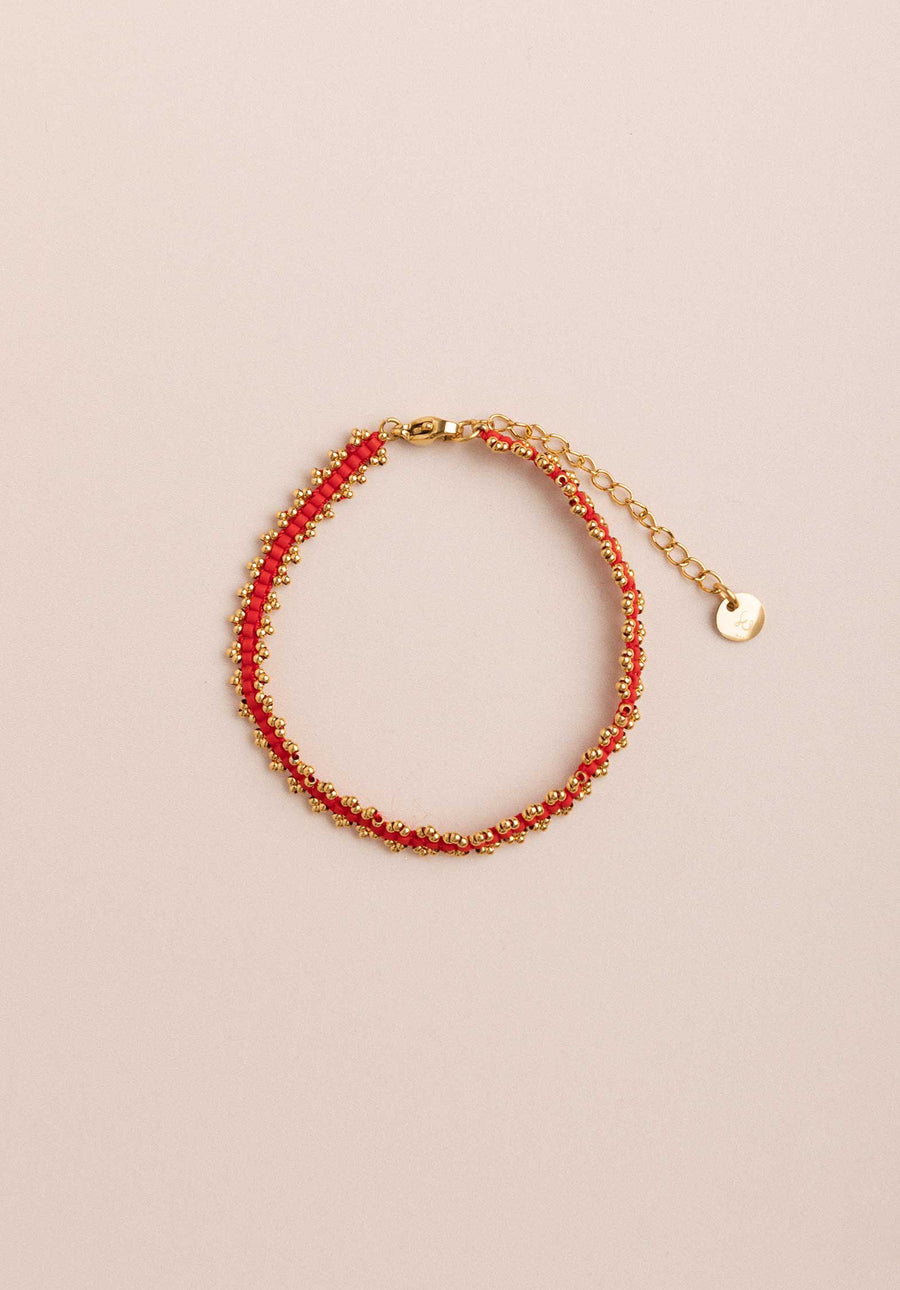 Bracelet Daisy A2023br02-20 Red