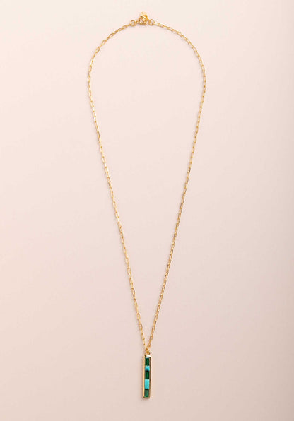 Necklace Cie4 Emeraude