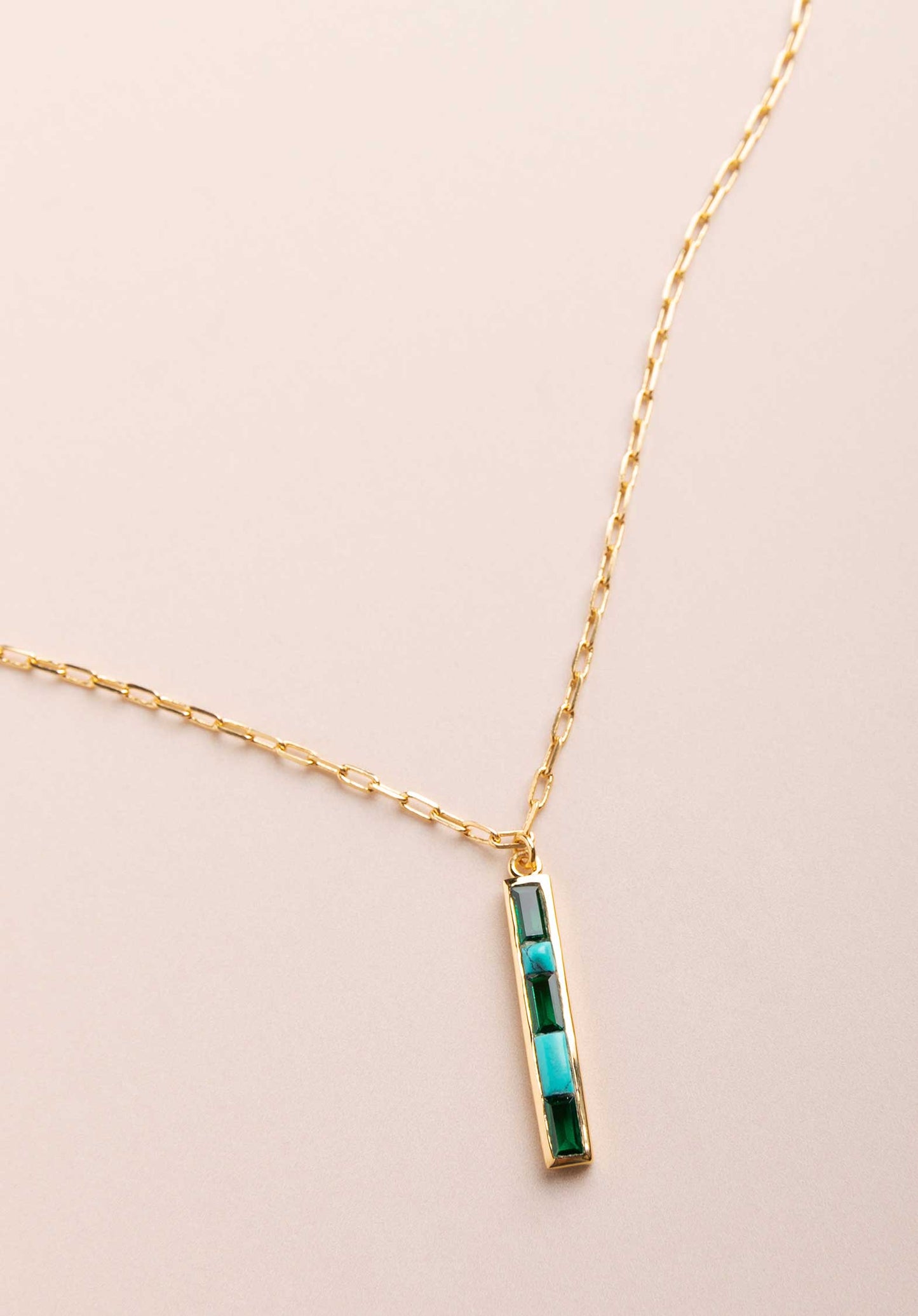 Necklace Cie4 Emeraude