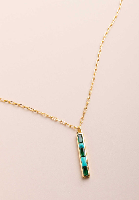 Necklace Cie4 Emeraude