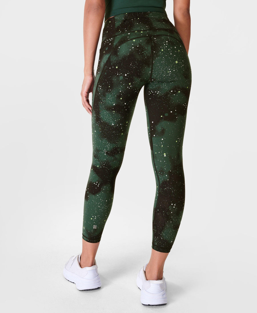 Women's Workout Bare Burn Leggings 2.0 in Emerald Green made with Recy –  alfavega