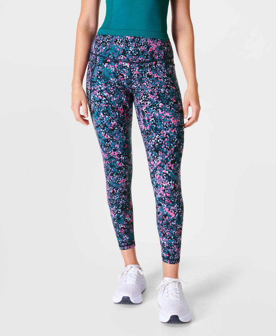 Power 7/8 Workout Leggings Sb5400a 78 Pink-Scattered-Petal – RUE MADAME