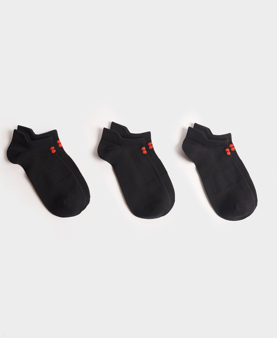 Lightweight Trainer Socks 3 Pa Sb6050 25 Black-B