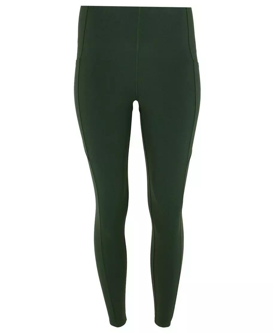 Power High Waist Workout Leggi Sb6438 Trek-Green