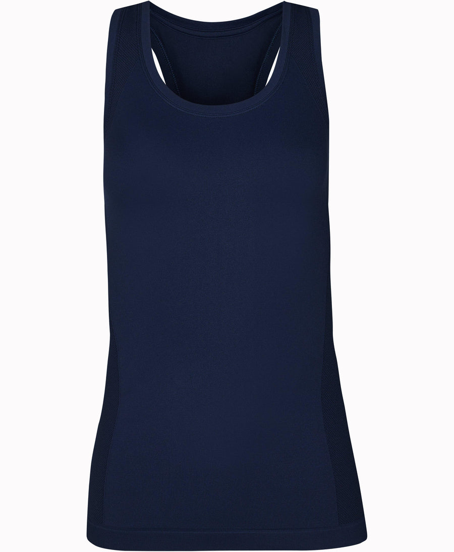 Athlete Seamless Workout Tank Sb6545 Navy-Blue