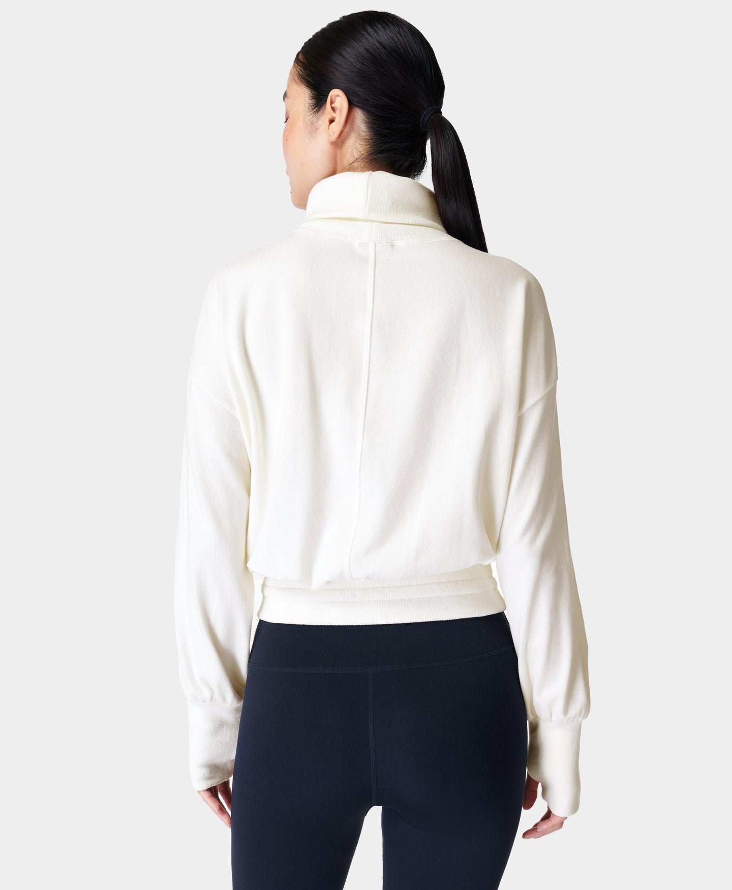 Melody Luxe Fleece Pullover Sb8476 Lily-White