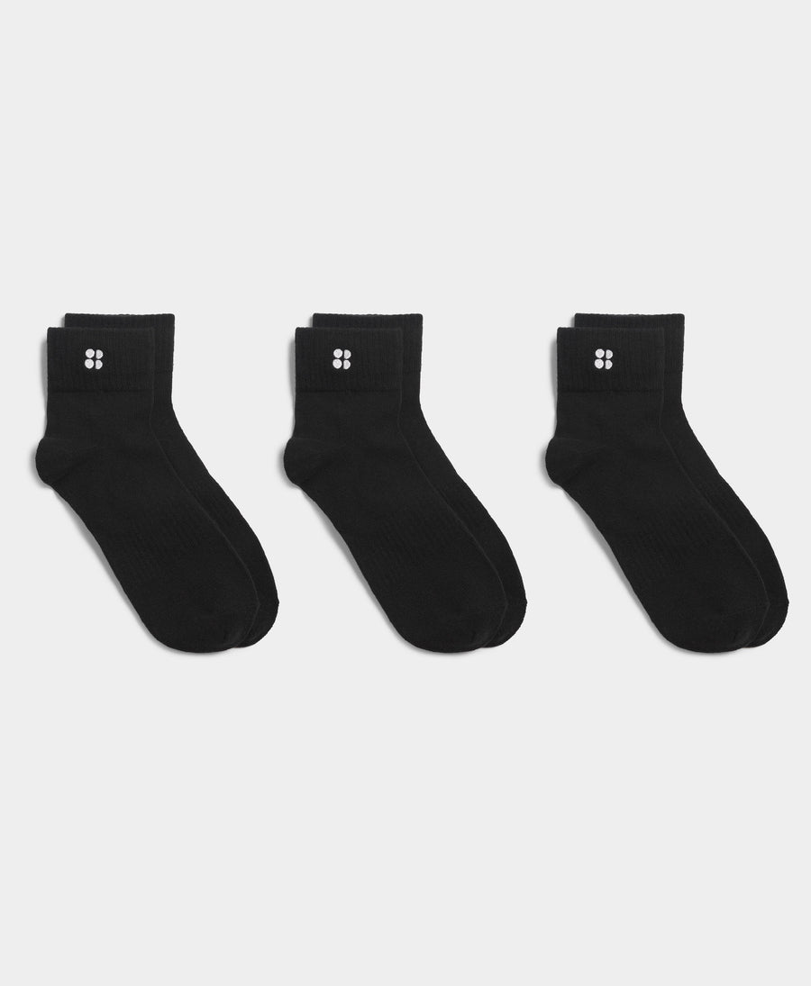 Essentials Mid 3 Pack Sb8541 Black