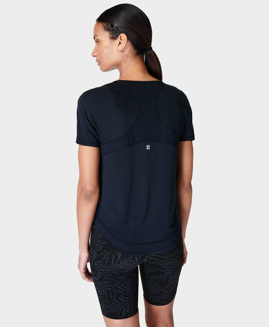 Breathe Easy T-shirt Sb9121 Black