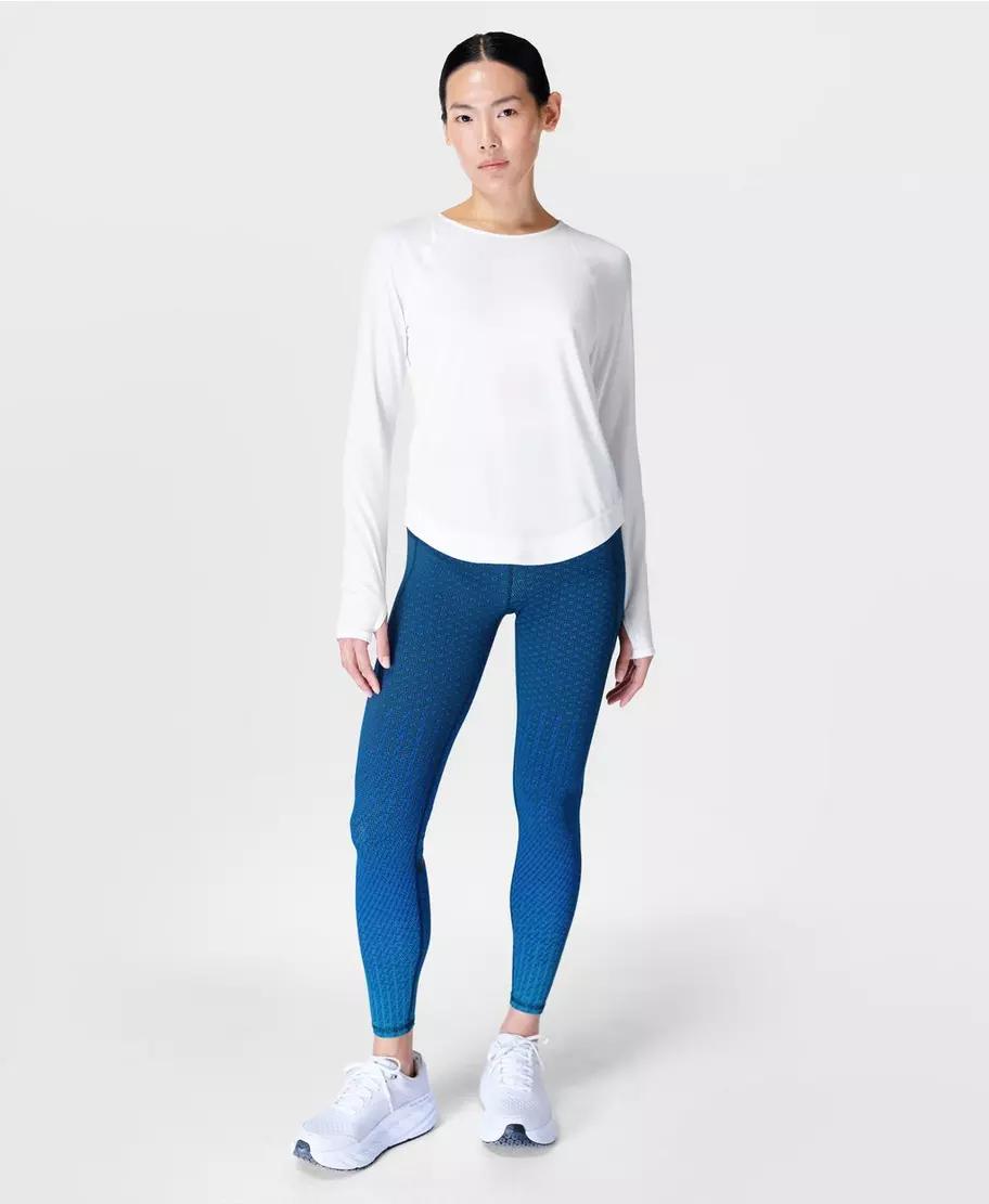 Breathe Easy Long Sleeve Top Sb9122 White