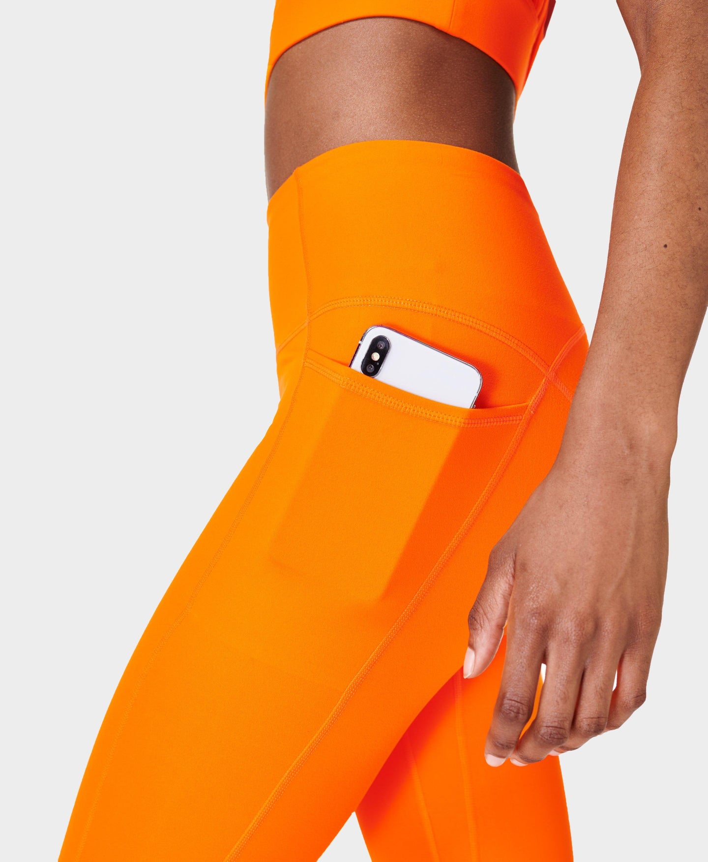 Super Soft 7/8 Leggings Colour Sb9429 Lively-Orange