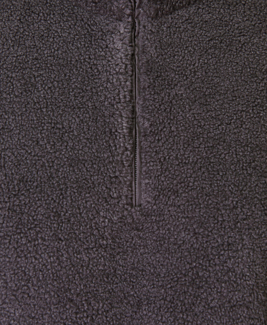 Plush Textured Half Zip Sb9535 Urban-Grey