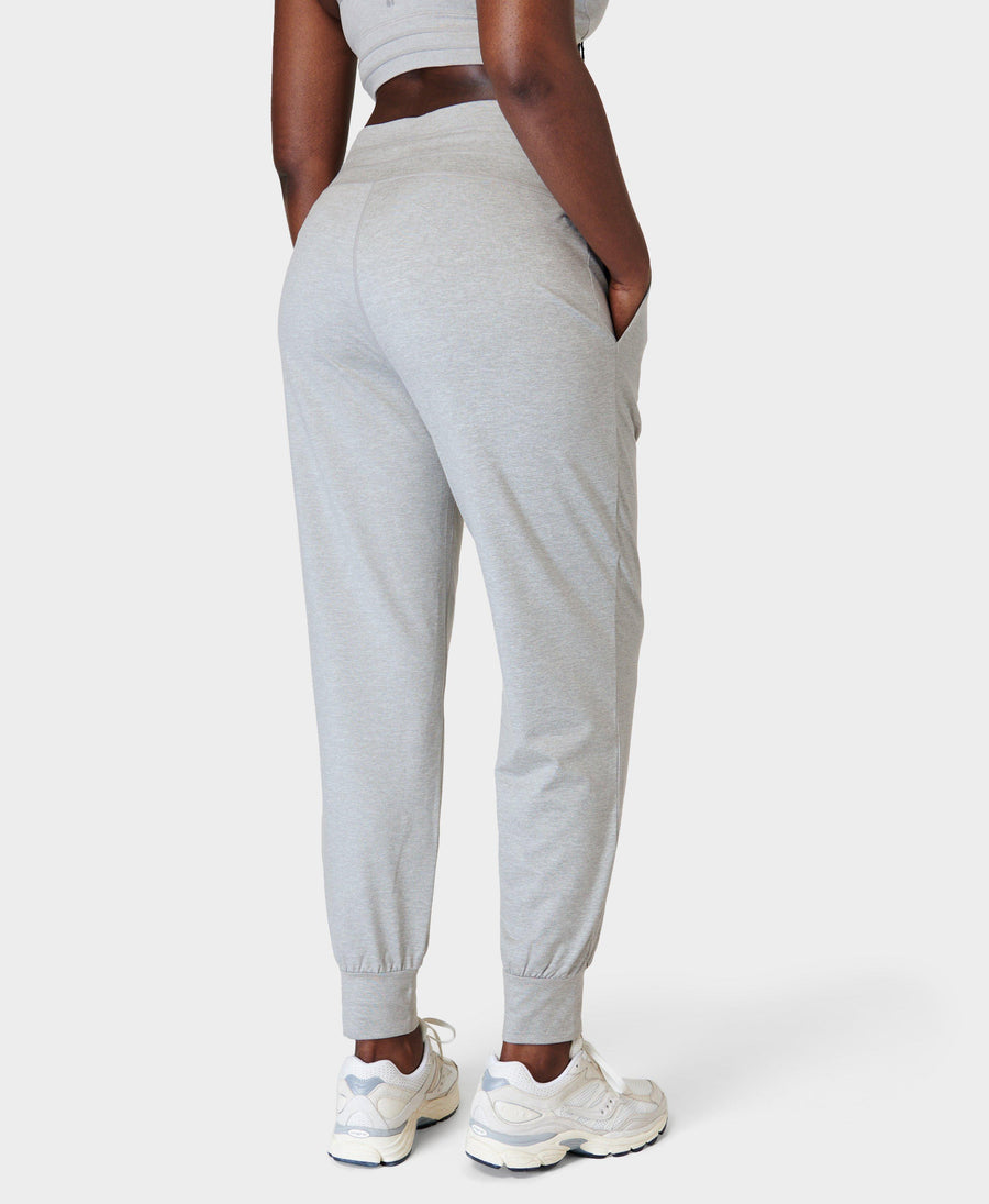 Gaia Yoga Pants Marl Sb9555bs Light-Grey-Marl