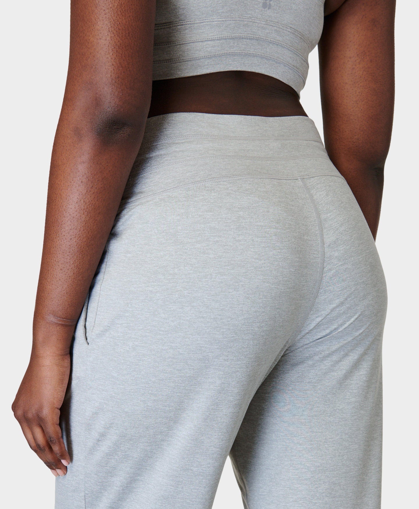 Gaia Yoga Pants Marl Sb9555bs Light-Grey-Marl