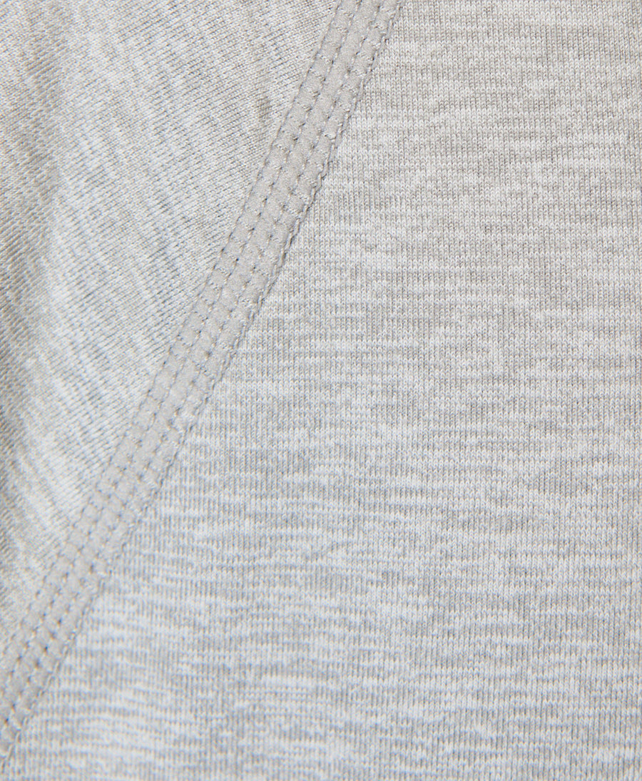 Gaia Long Sleeve Top Sb9560b Light-Grey-Marl