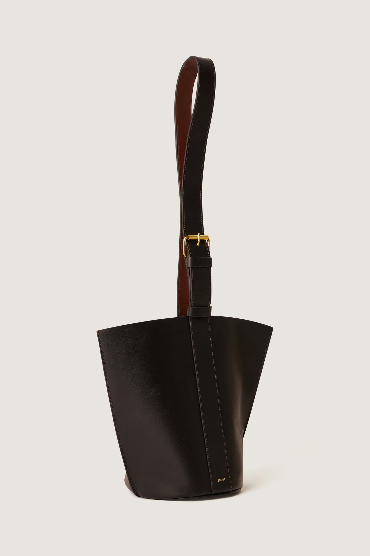 Bag Saul Mini Noir-Cognac