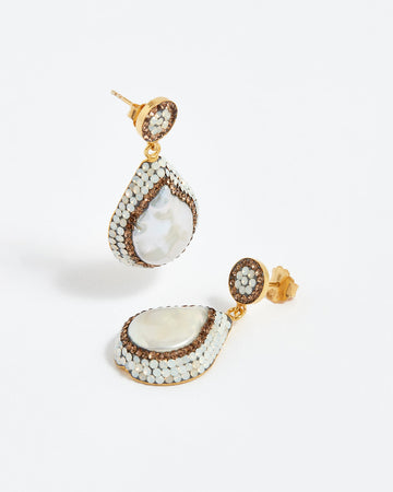 Earring Baroque Pearl E Gold
