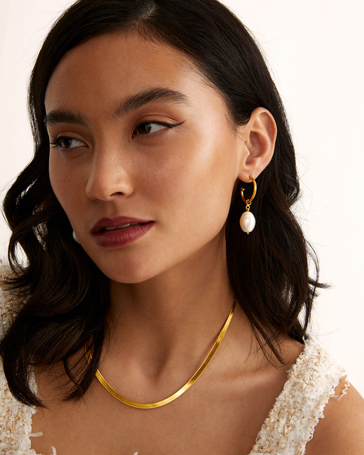 Earring Perla Earrings Gold