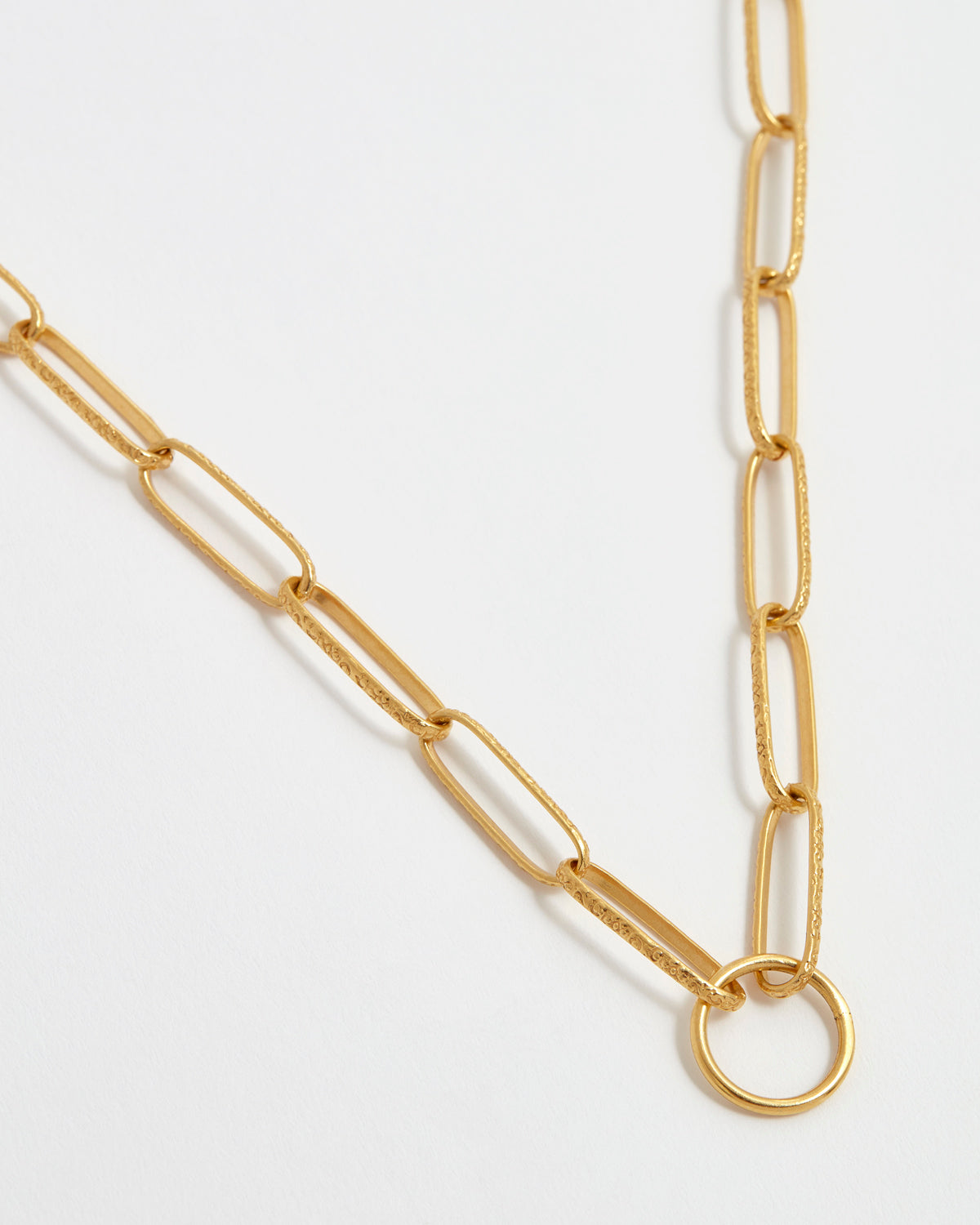 Necklace Charm Chain Soru Charm Chain Gold