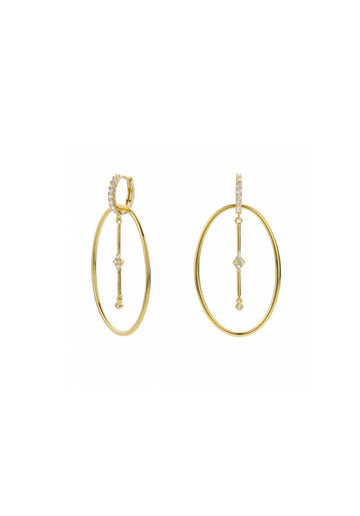 Earrings - Queens Gold - RUE MADAME | BOUTIQUE PARISIENNE