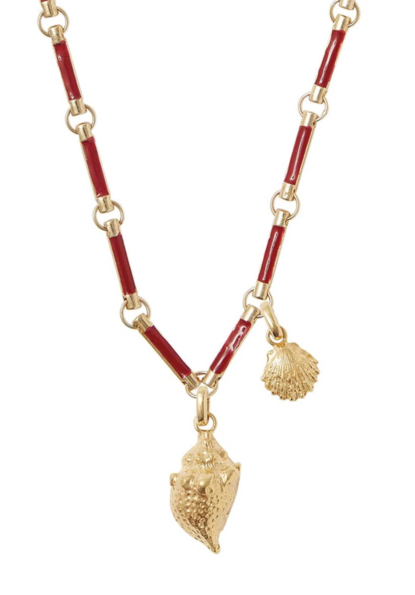 Necklace Carmenta Neck Red